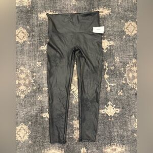 SPANX faux leather leggings